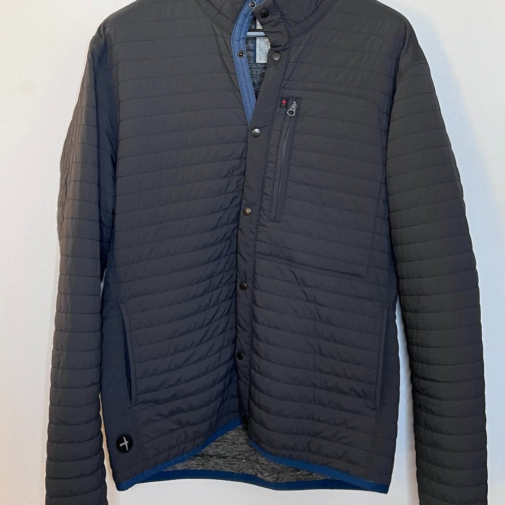NWOT Mens Navy Relwen Windzip Jacket Sz XL